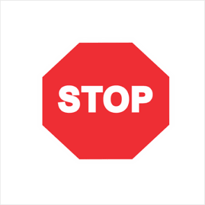 Stop sign